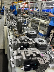 Guangzhou Yu 'an Mechanical Equipment Co., Ltd. ligne de production en usine