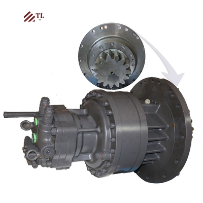 SK200-8 SK210 SK210-8 Pièces détachées pour excavatrice M5X180CHB-10A-4EB/270-169 Assemblage de moteur swing et d'engrenage de réduction