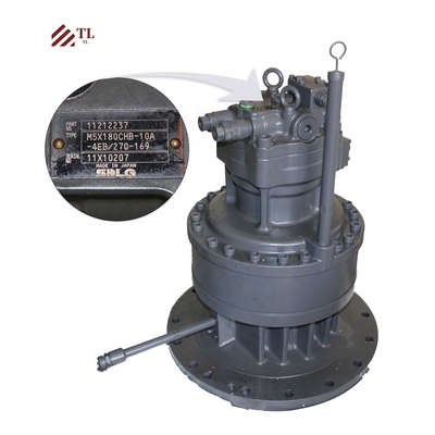 SK200-8 SK210 SK210-8 Pièces détachées pour excavatrice M5X180CHB-10A-4EB/270-169 Assemblage de moteur swing et d'engrenage de réduction