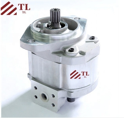 Pompe à engrenages hydrauliques Komats-u 705-11-34060 pour le classeur GD705A-4 Fabriquée par un professionnel