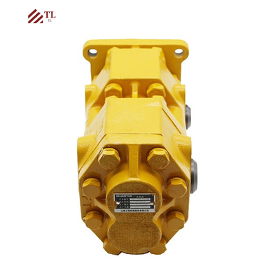 Partie de rechange de bulldozer Shantui SD16 pompe à double engrenage 16T-70-10000 pour excavatrice à chenille