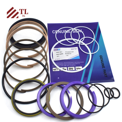 Kit d'étanchéité de l'excavateur / Kit d'étanchéité du cylindre de seau / Kit d'étanchéité du cylindre de bras / Kit d'étanchéité du seau pour HYUNDAI 210