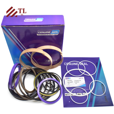 Kit d'étanchéité de l'excavateur / Kit d'étanchéité du cylindre de seau / Kit d'étanchéité du cylindre de bras / Kit d'étanchéité du seau pour HYUNDAI 210